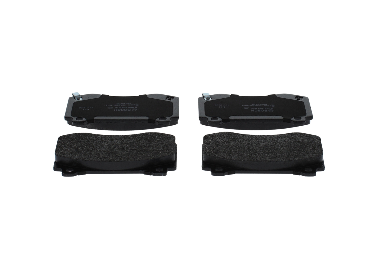 Brake Pad Set, disc brake - 0 986 494 870 BOSCH