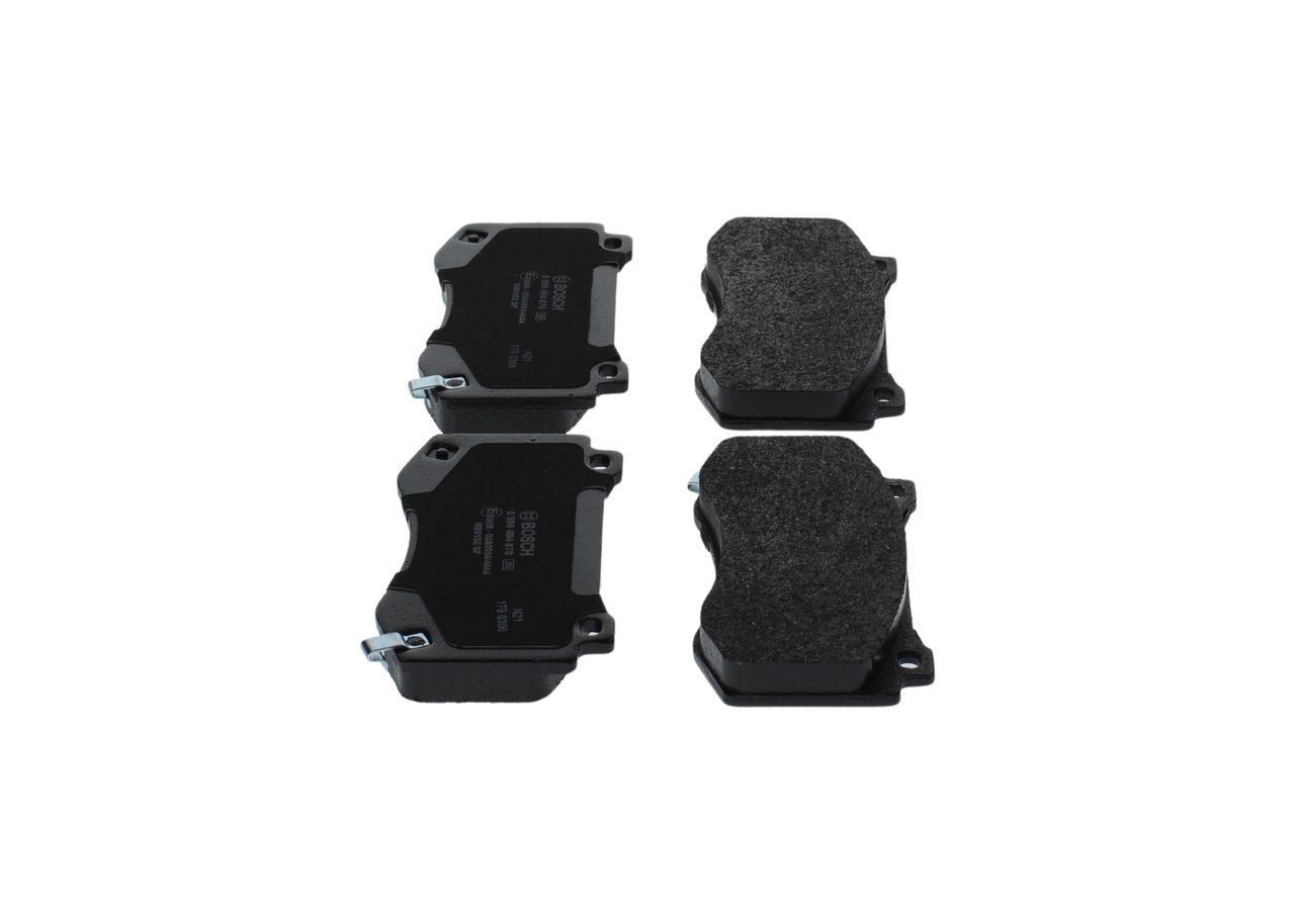 Brake Pad Set, disc brake - 0 986 494 870 BOSCH