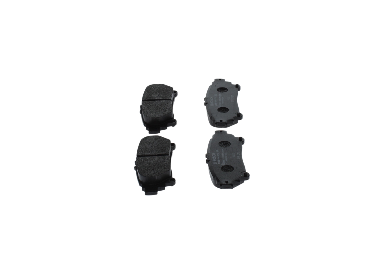 Brake Pad Set, disc brake - 0 986 494 873 BOSCH