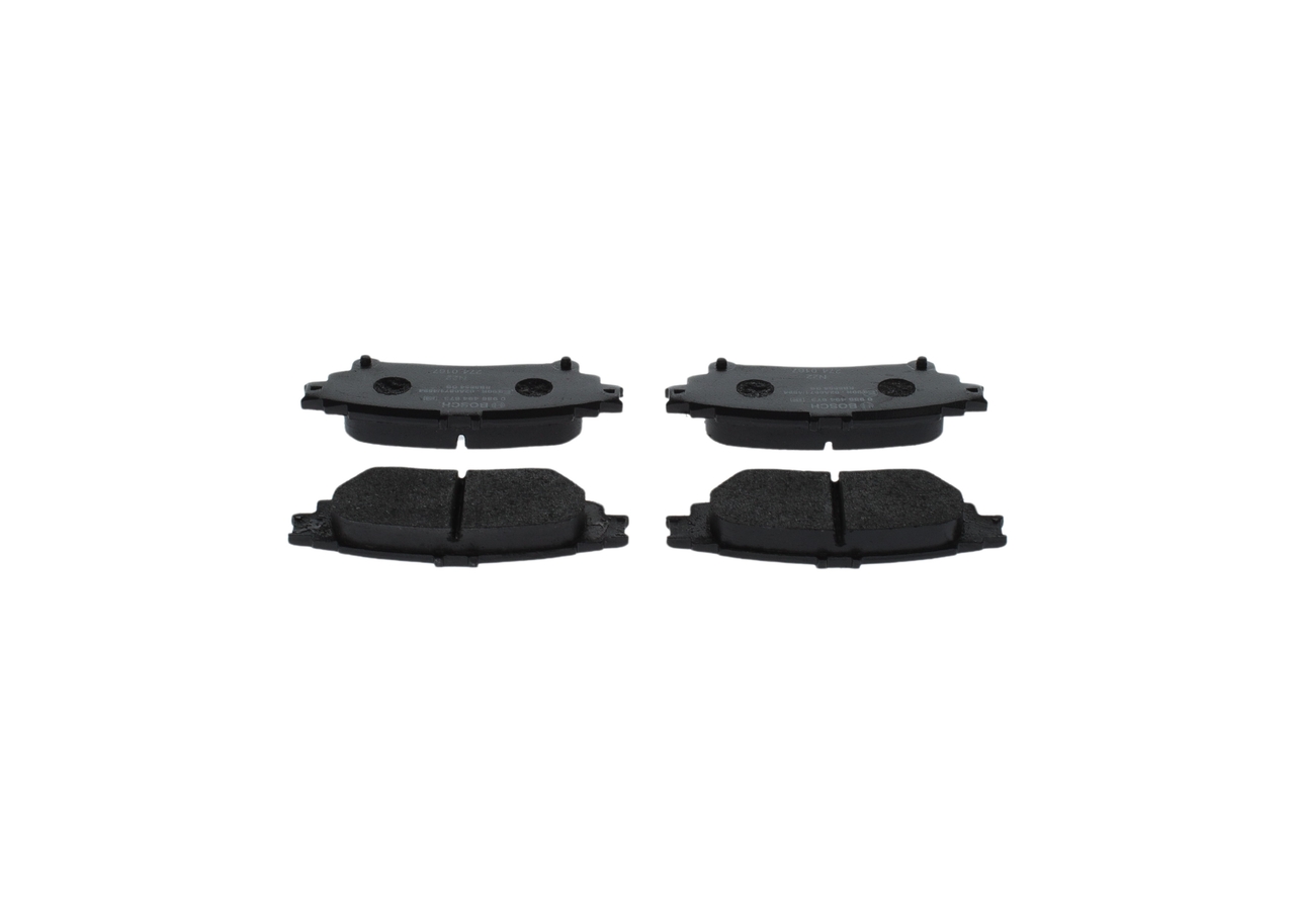 Brake Pad Set, disc brake - 0 986 494 873 BOSCH