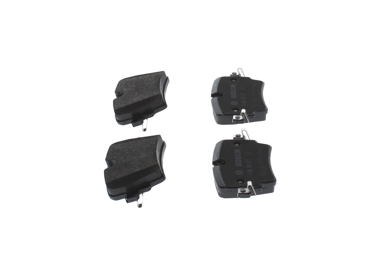 Brake Pad Set, disc brake - 0 986 494 874 BOSCH