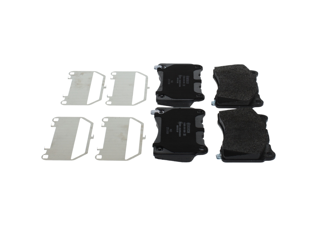 Brake Pad Set, disc brake - 0 986 494 880 BOSCH