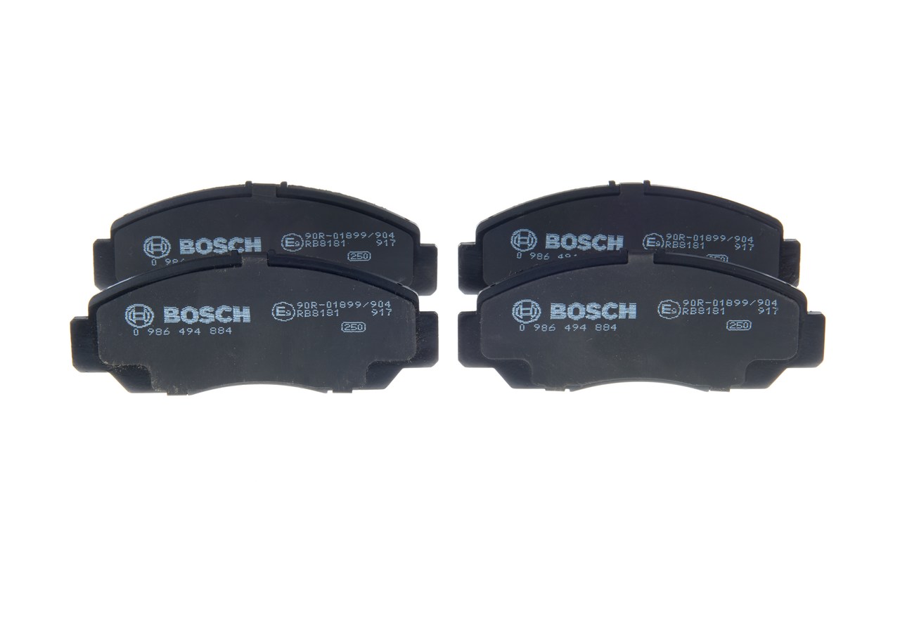 Brake Pad Set, disc brake - 0 986 494 884 BOSCH