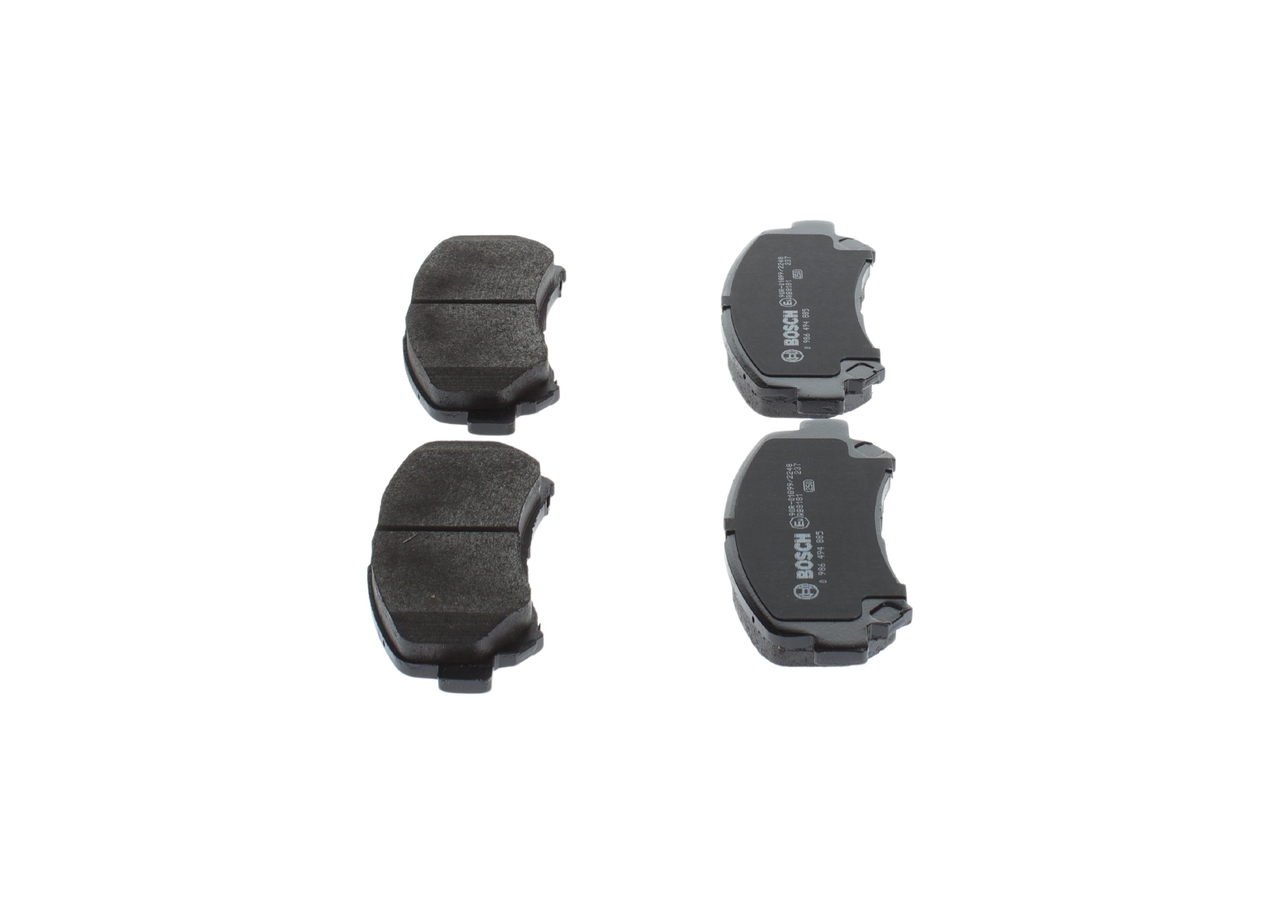 Brake Pad Set, disc brake - 0 986 494 885 BOSCH