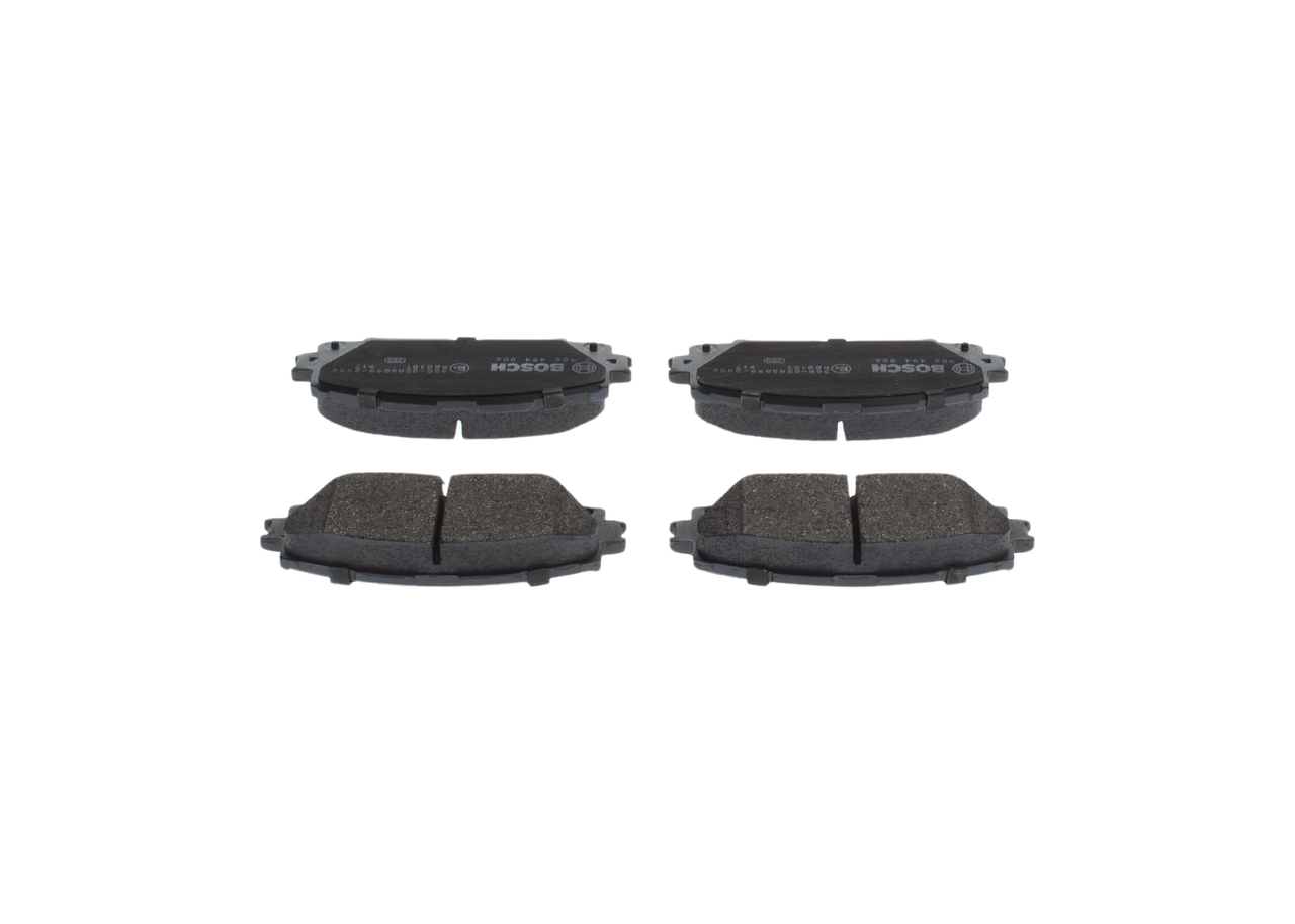 Brake Pad Set, disc brake - 0 986 494 886 BOSCH