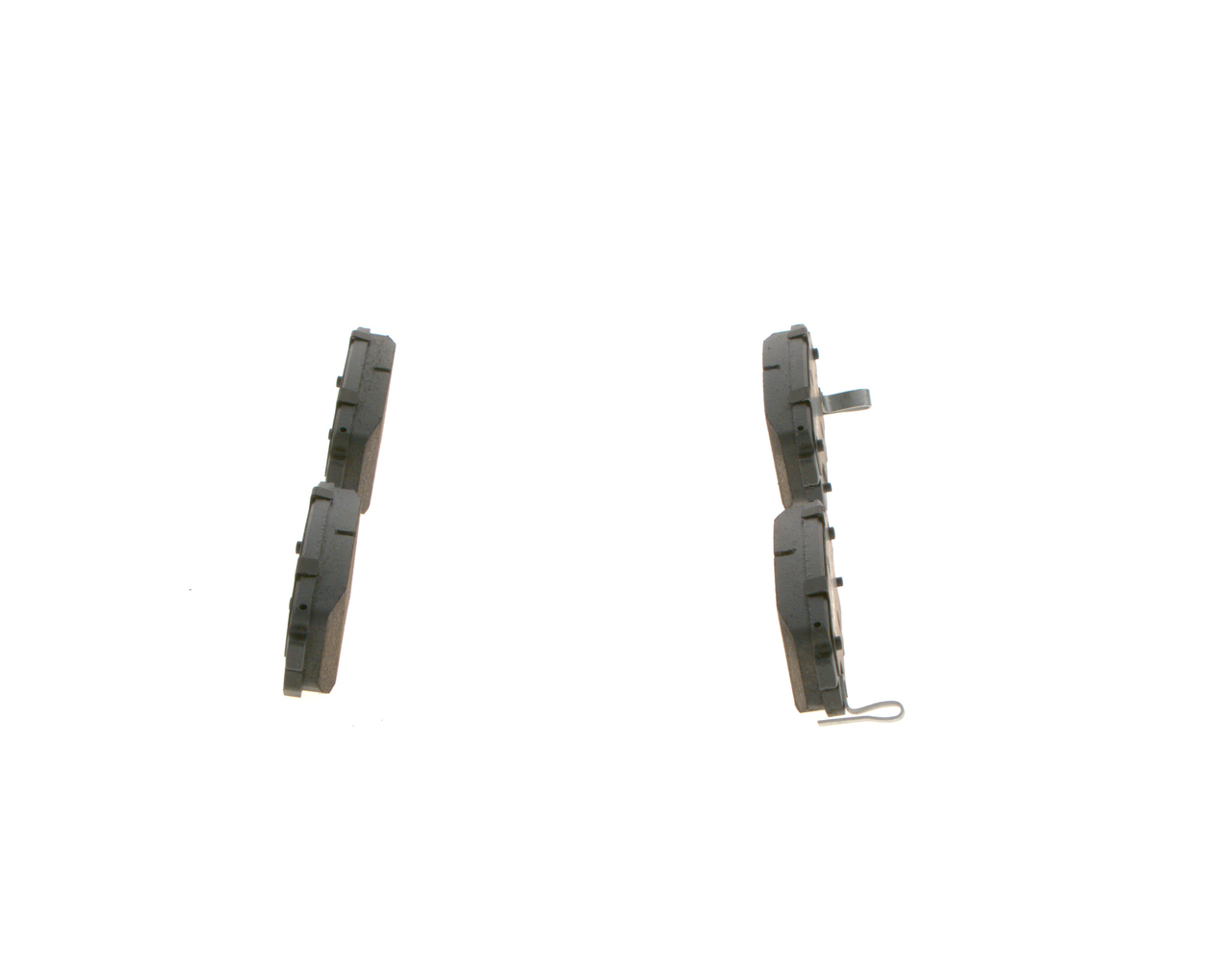 Brake Pad Set, disc brake - 0 986 494 887 BOSCH