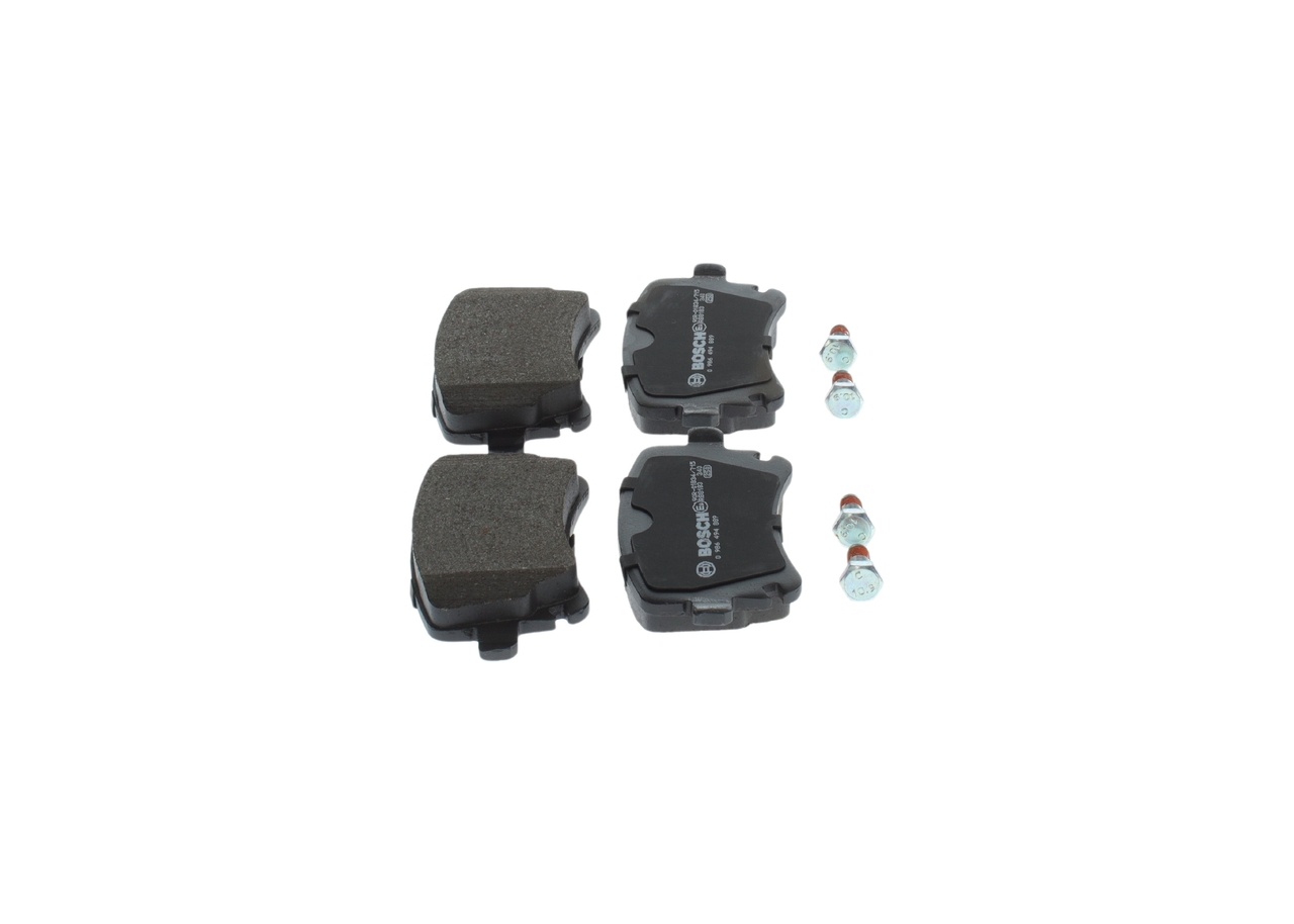 Brake Pad Set, disc brake - 0 986 494 889 BOSCH