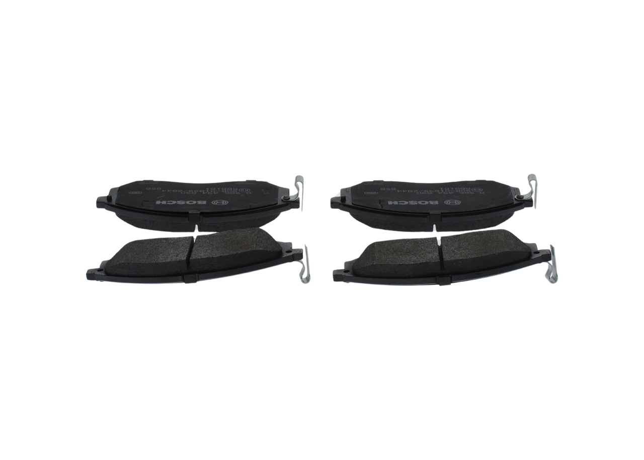 Brake Pad Set, disc brake - 0 986 494 890 BOSCH