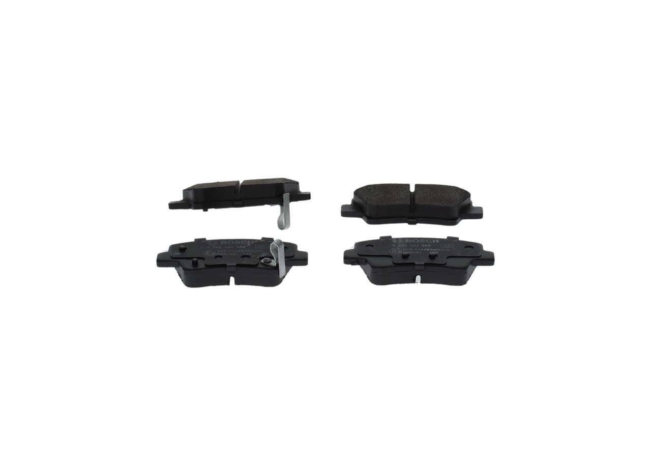 Brake Pad Set, disc brake - 0 986 494 908 BOSCH