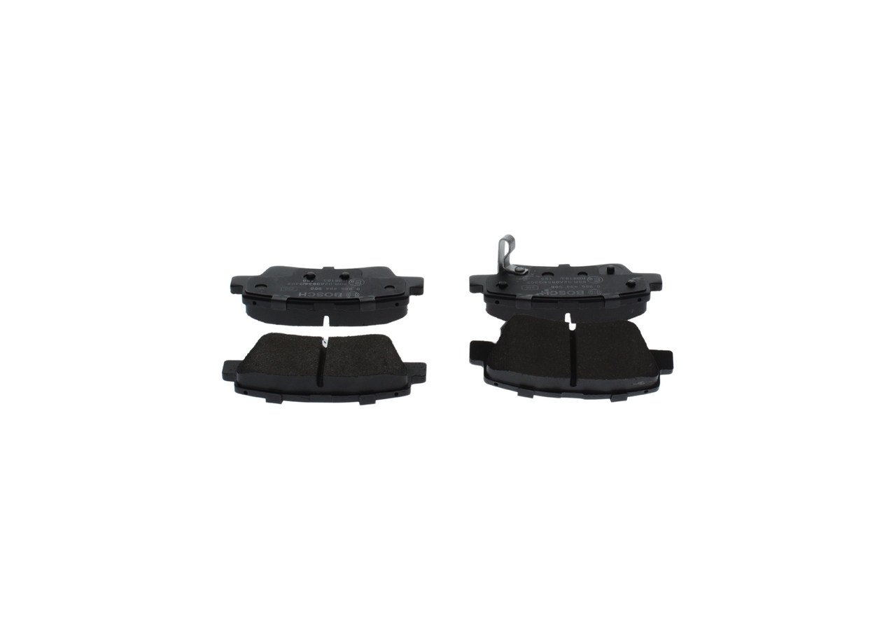 Brake Pad Set, disc brake - 0 986 494 908 BOSCH