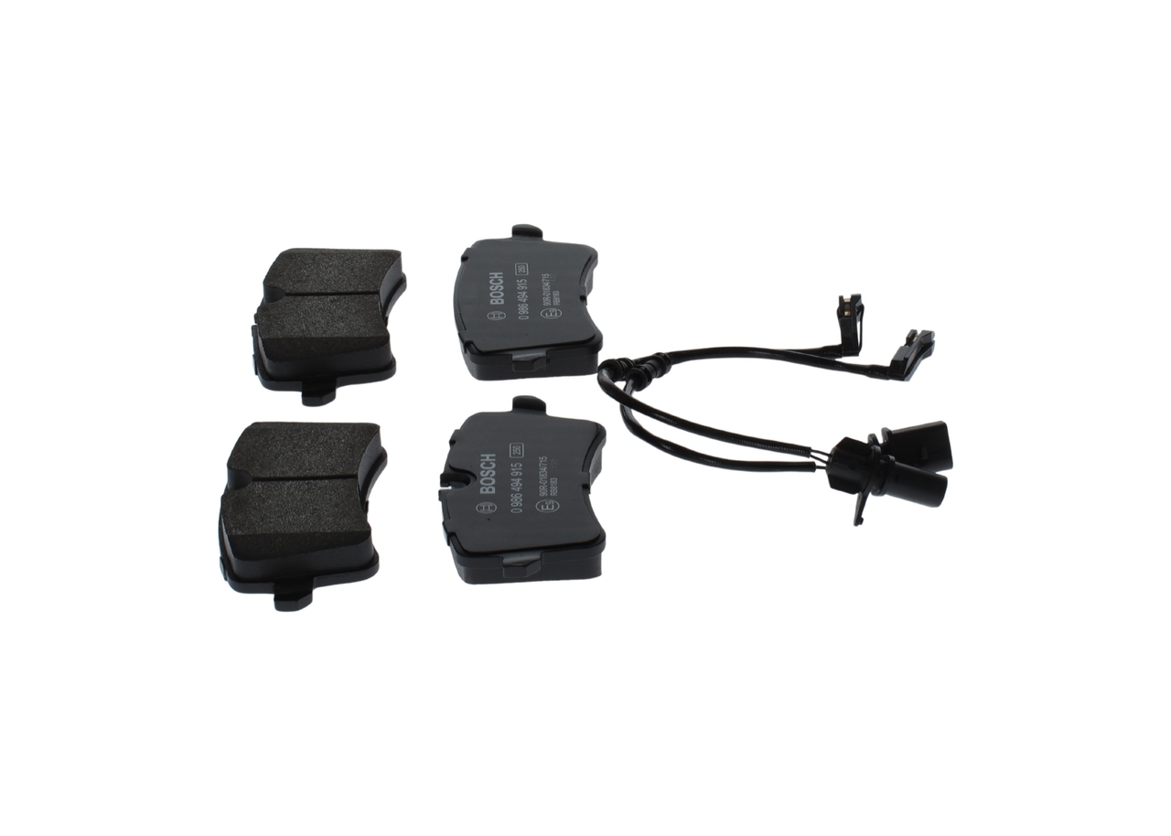 Brake Pad Set, disc brake - 0 986 494 915 BOSCH
