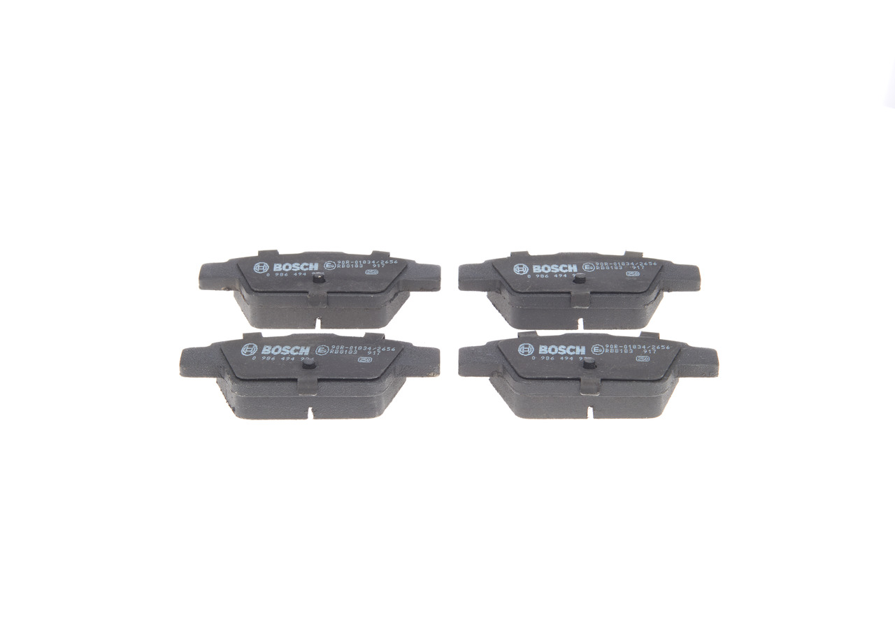 Brake Pad Set, disc brake - 0 986 494 926 BOSCH