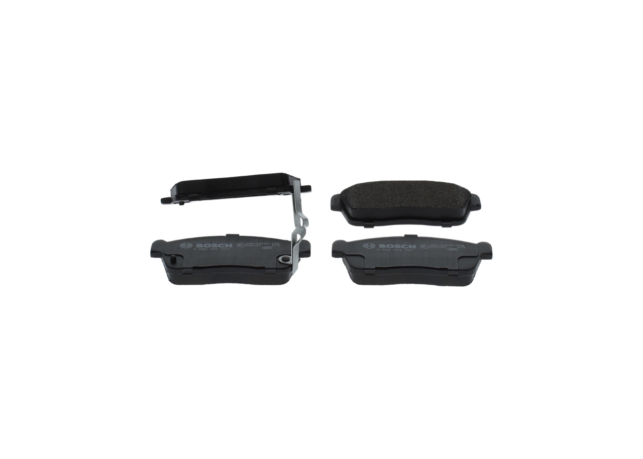 Brake Pad Set, disc brake - 0 986 494 927 BOSCH