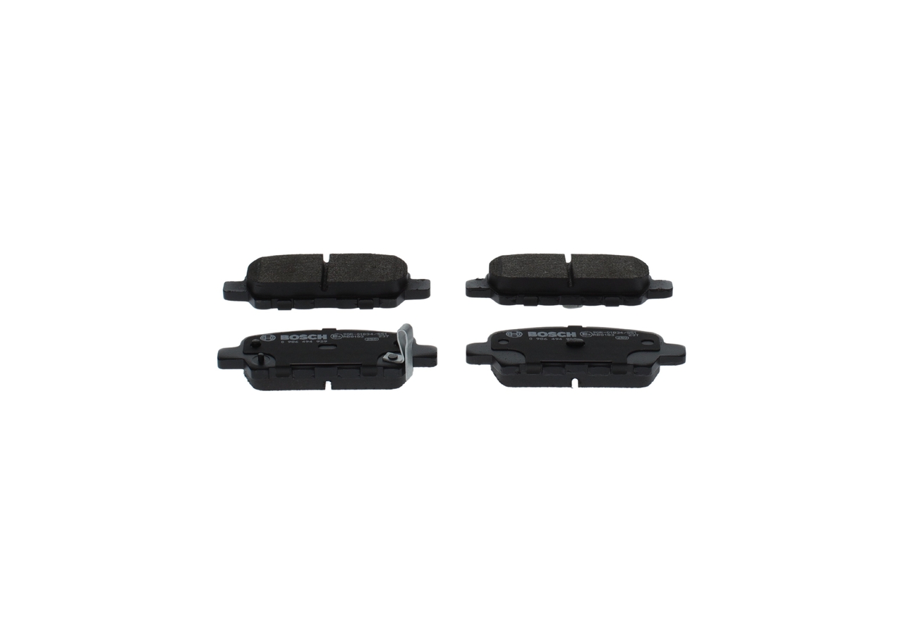 Комплект тормозных колодок, дисковый тормоз - 0 986 494 929 BOSCH