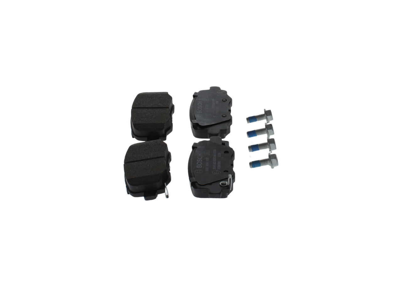 Brake Pad Set, disc brake - 0 986 494 930 BOSCH