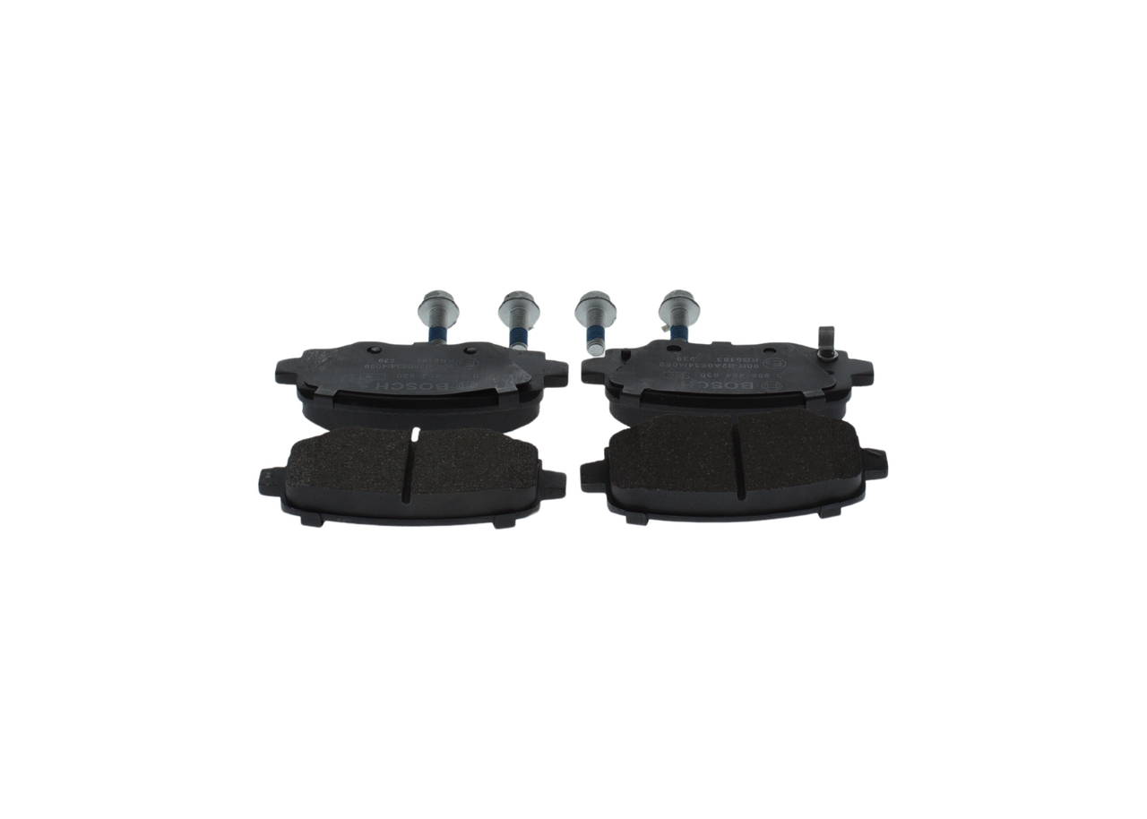 Brake Pad Set, disc brake - 0 986 494 930 BOSCH