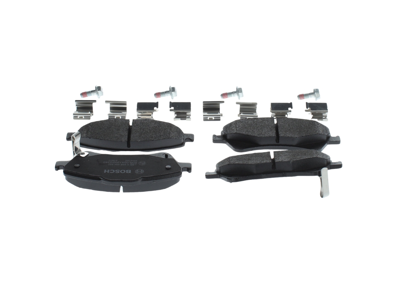 Brake Pad Set, disc brake - 0 986 494 932 BOSCH