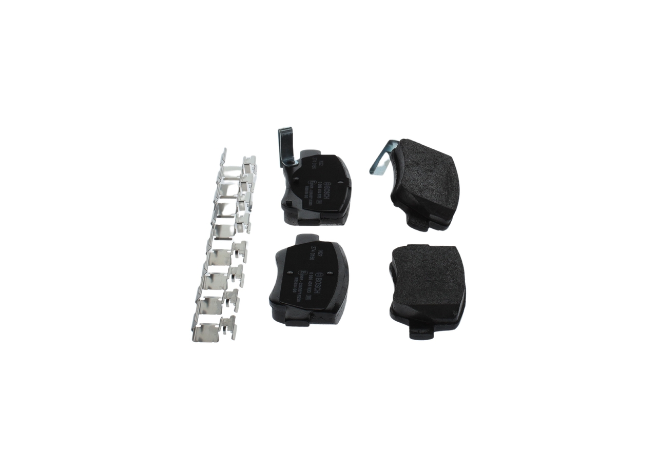 Brake Pad Set, disc brake - 0 986 494 933 BOSCH