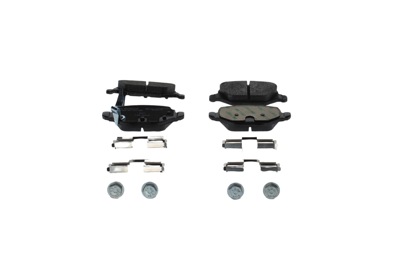 Brake Pad Set, disc brake - 0 986 494 935 BOSCH