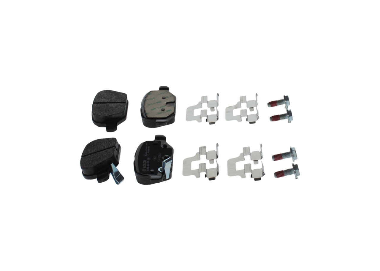 Brake Pad Set, disc brake - 0 986 494 935 BOSCH
