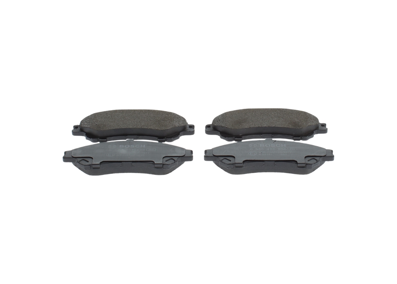 Kit pastiglie freno, Freno a disco - 0 986 494 936 BOSCH