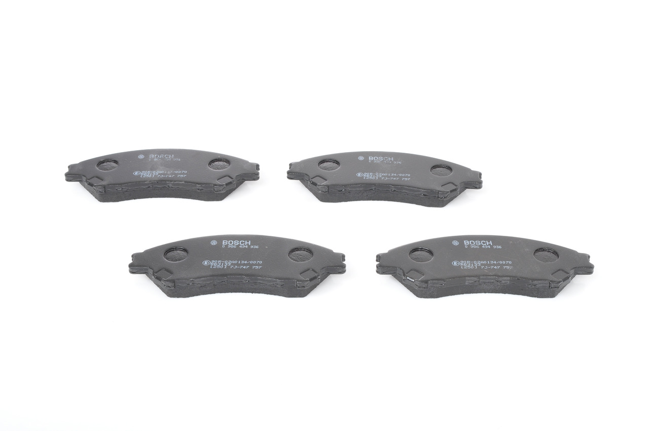 Brake Pad Set, disc brake - 0 986 494 936 BOSCH