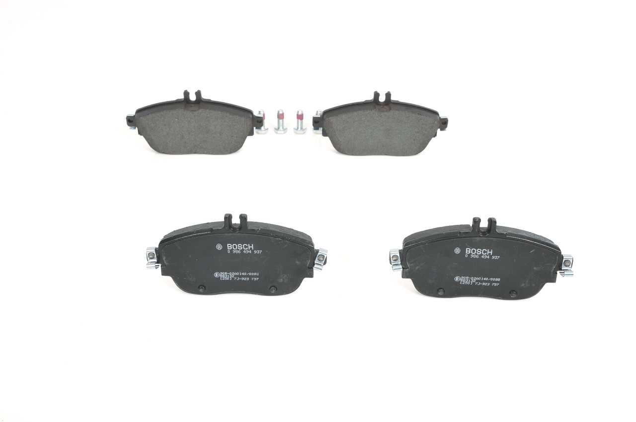 Brake Pad Set, disc brake - 0 986 494 937 BOSCH