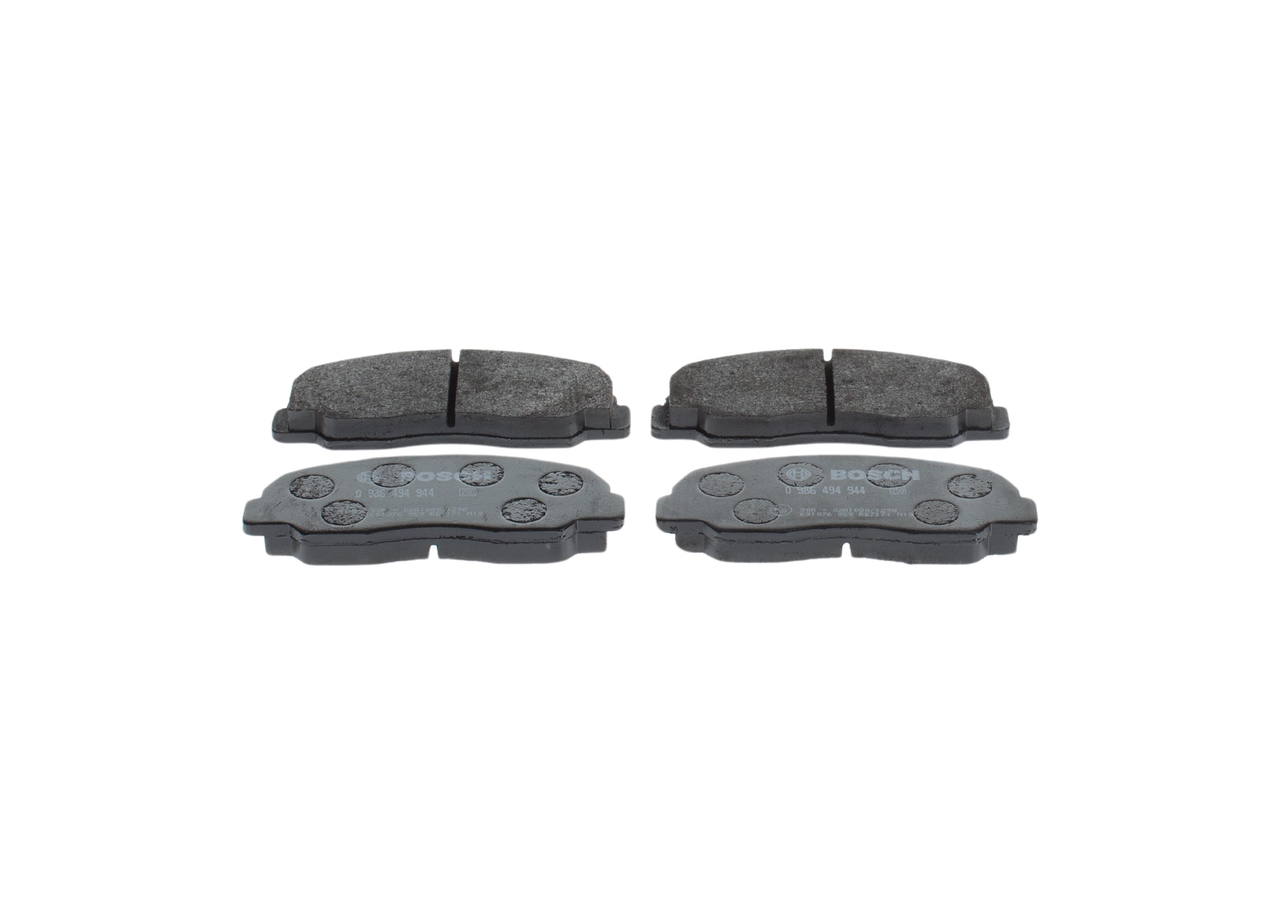 Комплект тормозных колодок, дисковый тормоз - 0 986 494 944 BOSCH
