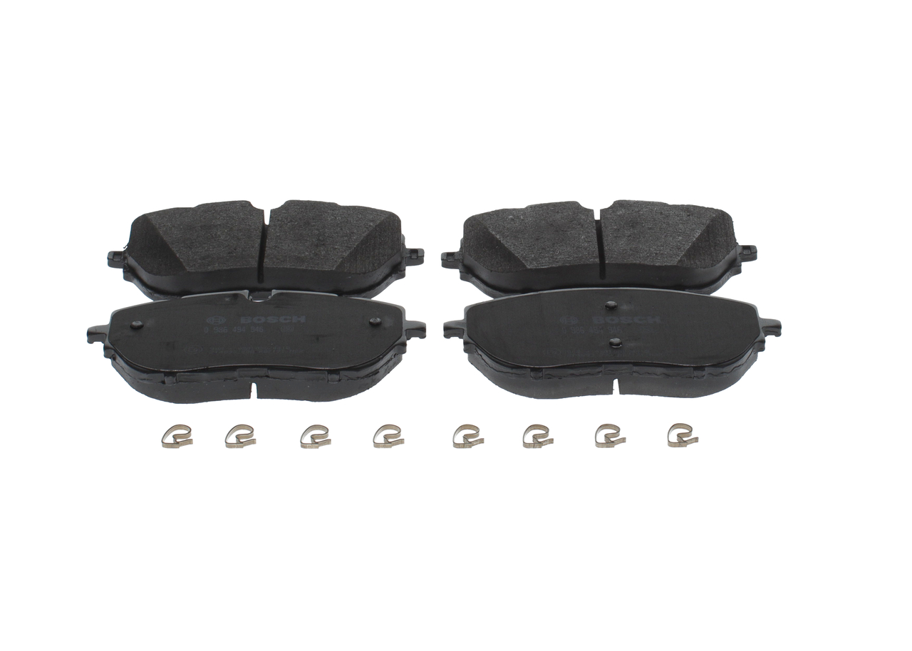 Brake Pad Set, disc brake - 0 986 494 946 BOSCH