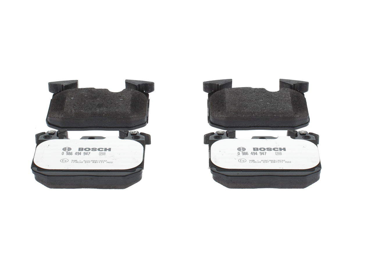 Kit pastiglie freno, Freno a disco - 0 986 494 947 BOSCH