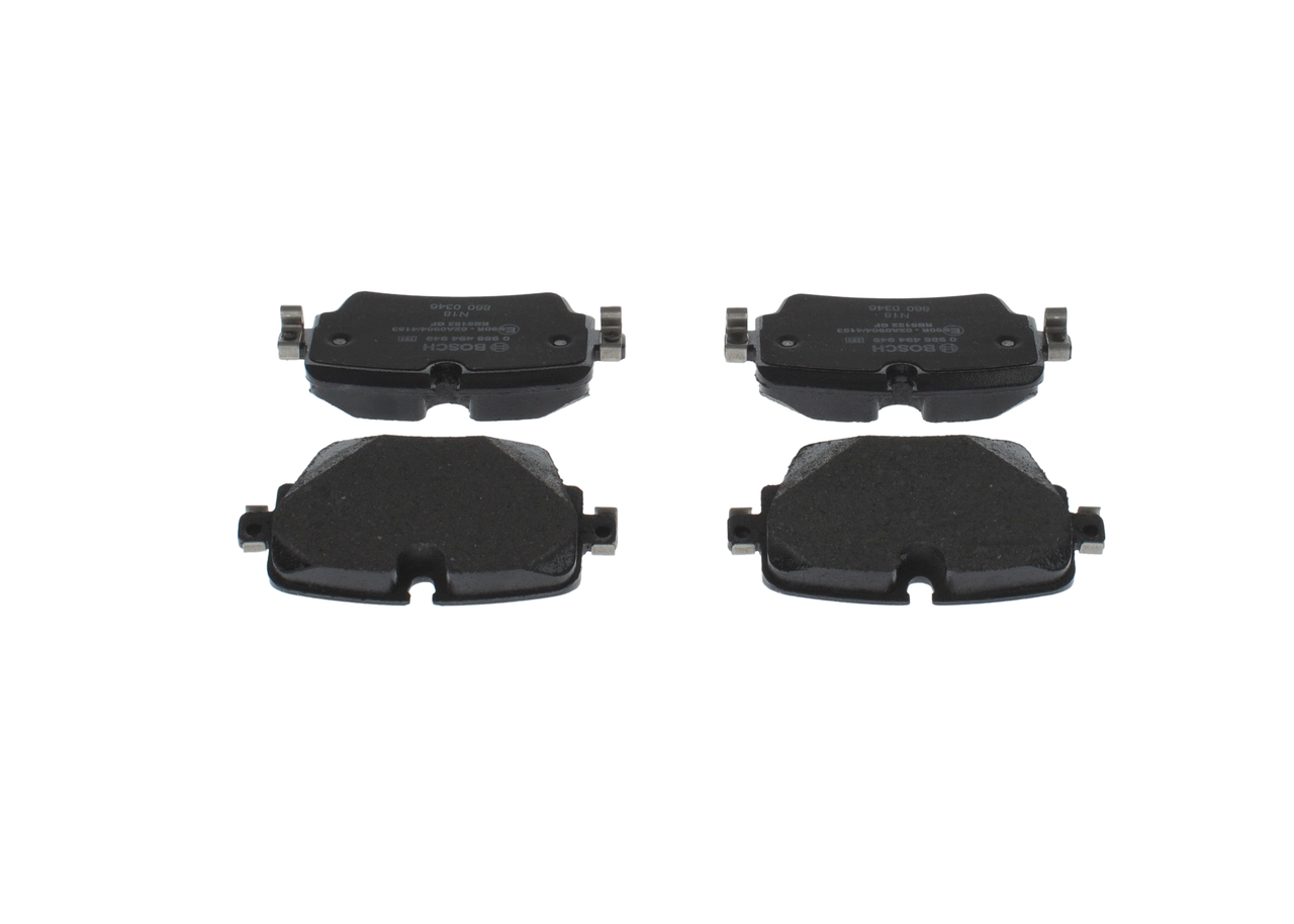 Brake Pad Set, disc brake - 0 986 494 949 BOSCH