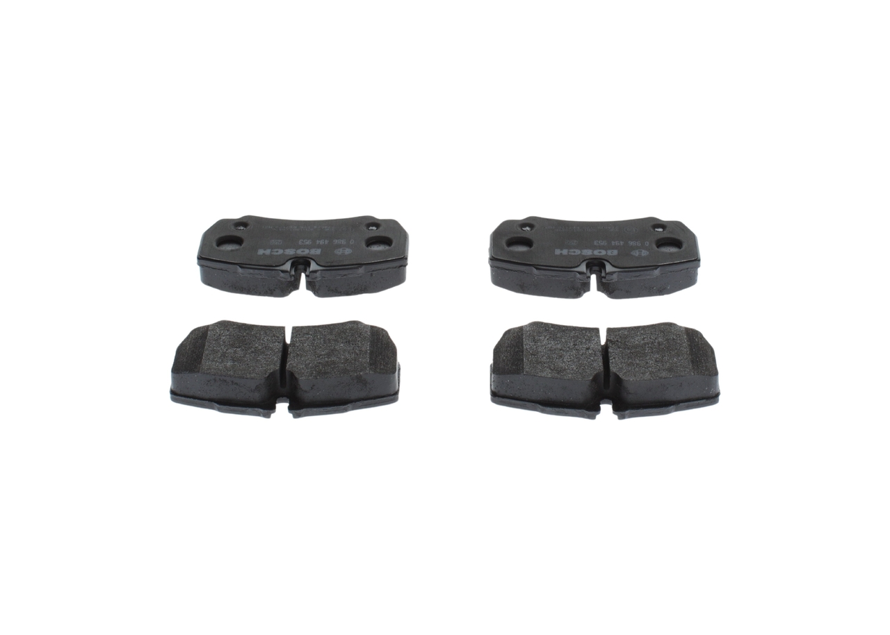 Brake Pad Set, disc brake - 0 986 494 953 BOSCH