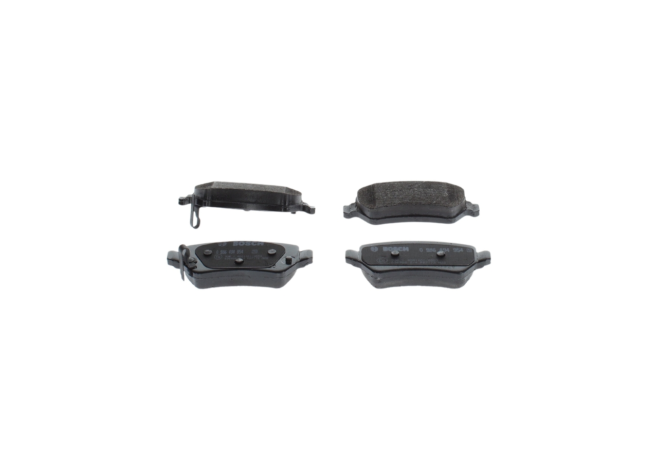 Kit pastiglie freno, Freno a disco - 0 986 494 954 BOSCH