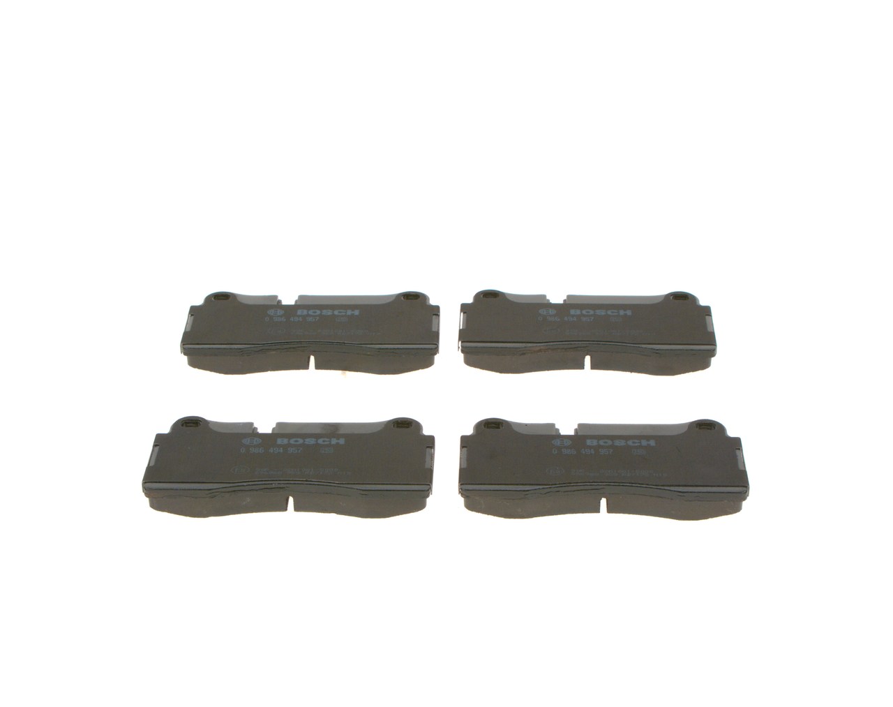 Kit pastiglie freno, Freno a disco - 0 986 494 957 BOSCH
