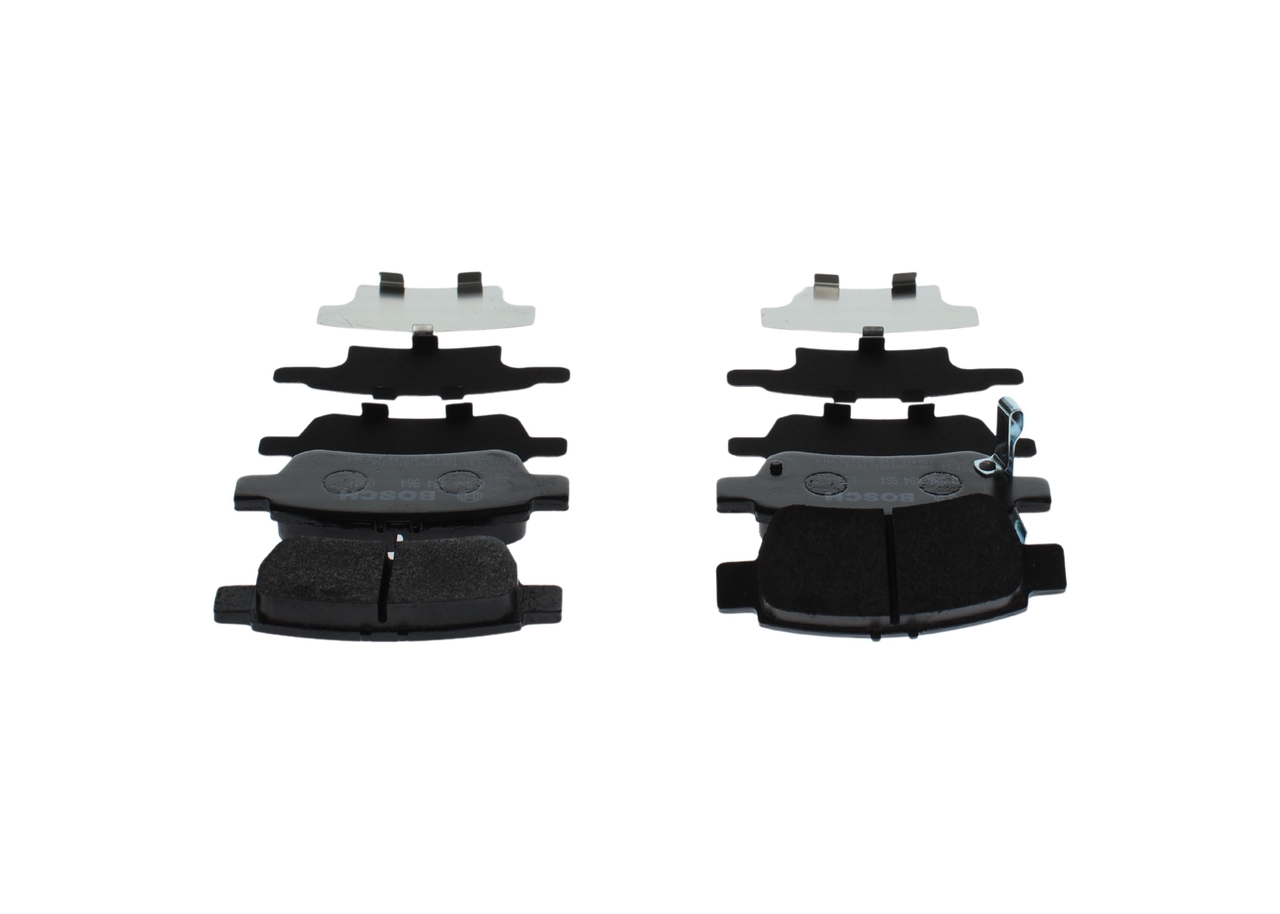 Brake Pad Set, disc brake - 0 986 494 964 BOSCH