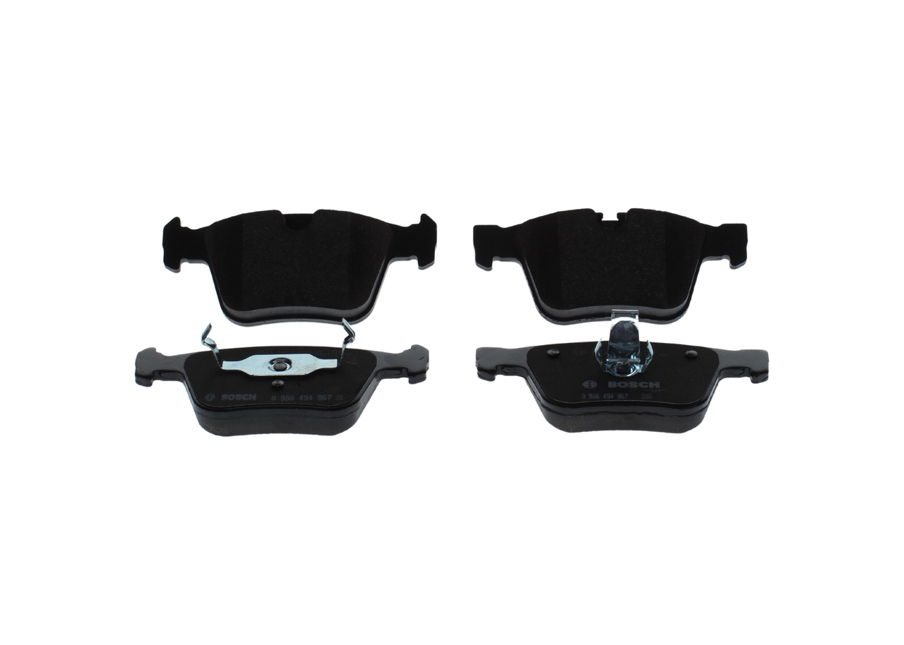 Brake Pad Set, disc brake - 0 986 494 967 BOSCH