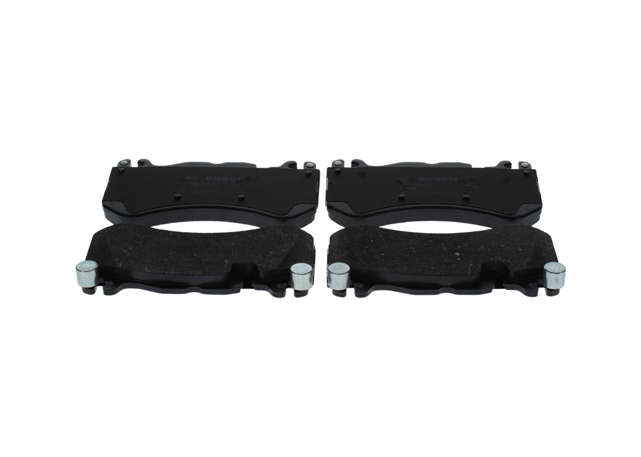 Brake Pad Set, disc brake - 0 986 494 972 BOSCH