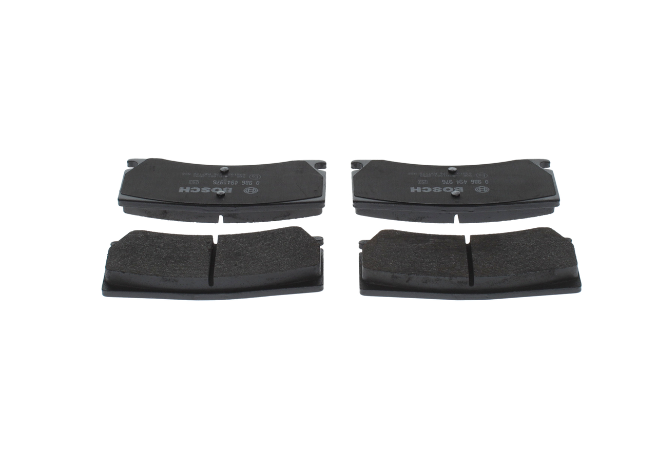 Brake Pad Set, disc brake - 0 986 494 976 BOSCH