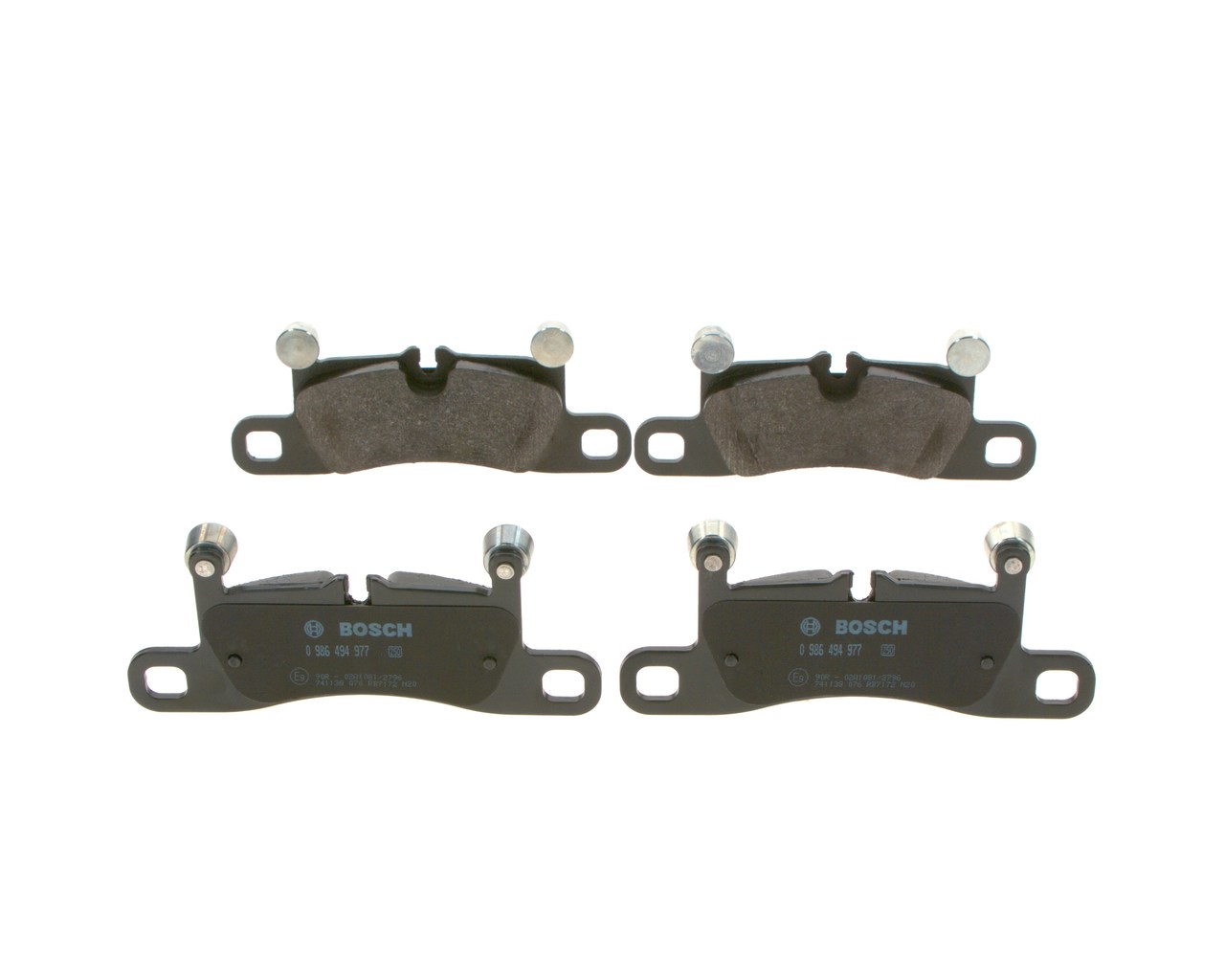 Kit pastiglie freno, Freno a disco - 0 986 494 977 BOSCH