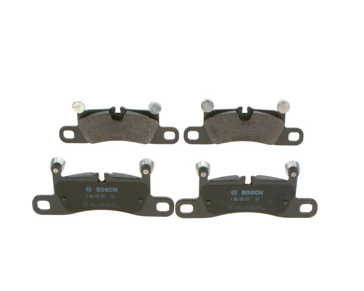 Brake Pad Set, disc brake - 0 986 494 977 BOSCH
