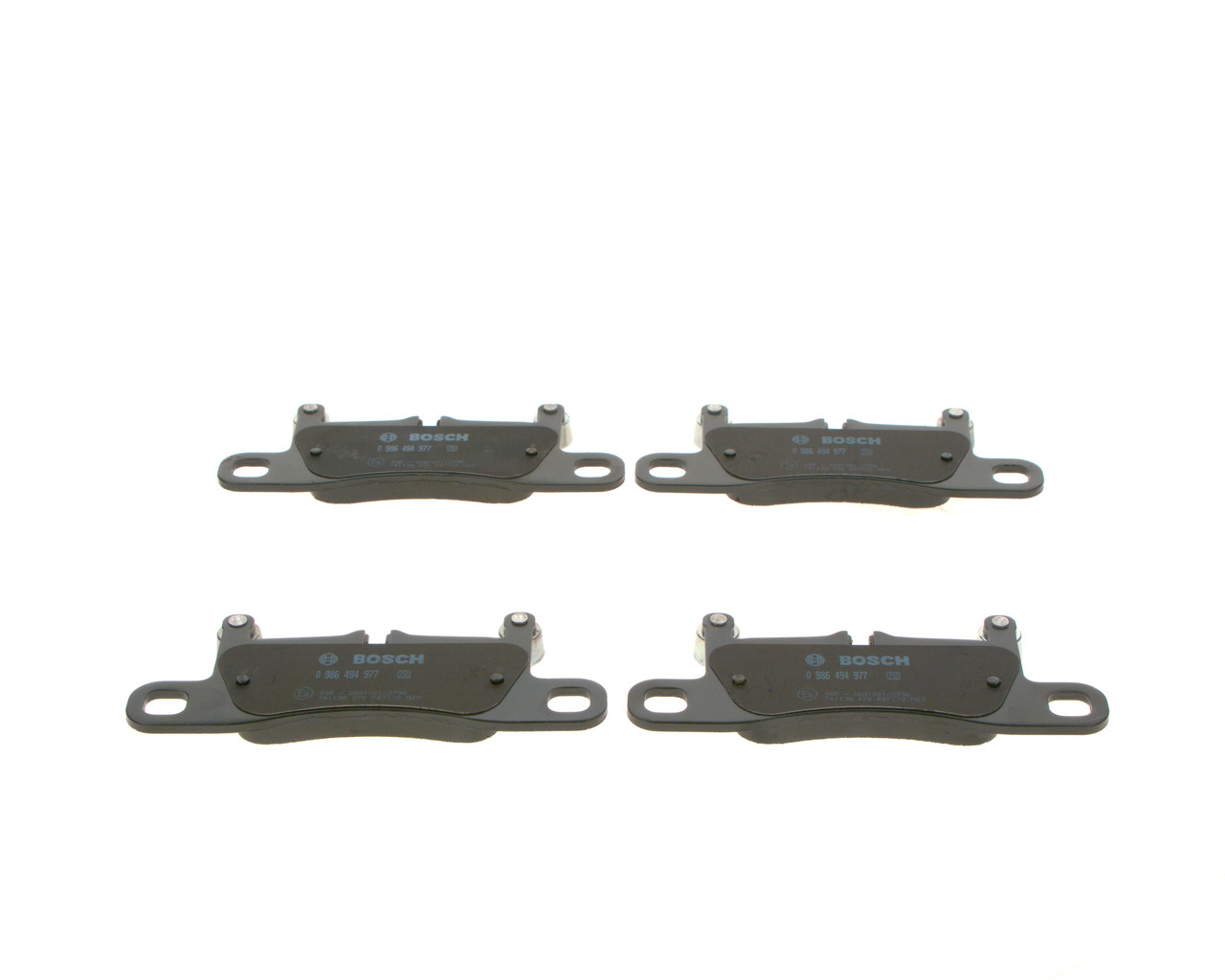 Brake Pad Set, disc brake - 0 986 494 977 BOSCH