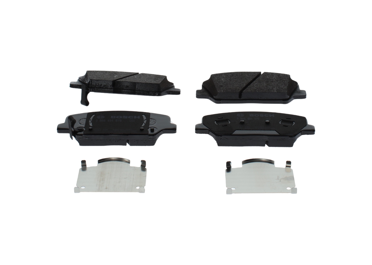 Kit pastiglie freno, Freno a disco - 0 986 494 979 BOSCH
