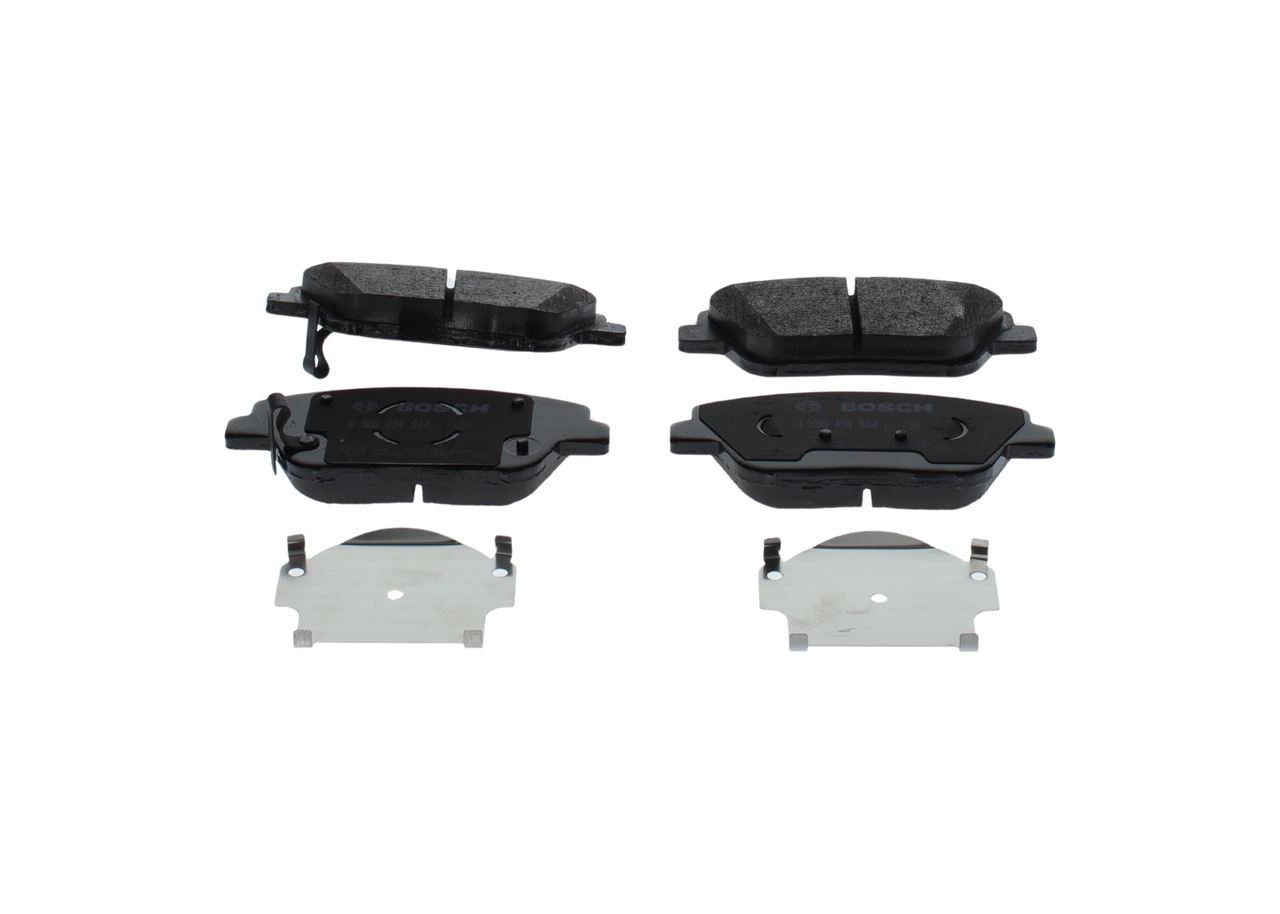 Brake Pad Set, disc brake - 0 986 494 984 BOSCH