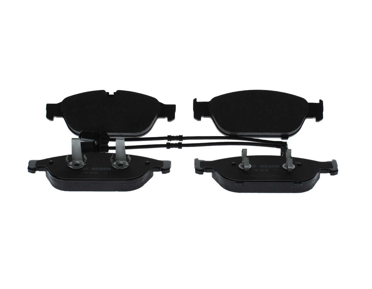 Brake Pad Set, disc brake - 0 986 494 987 BOSCH