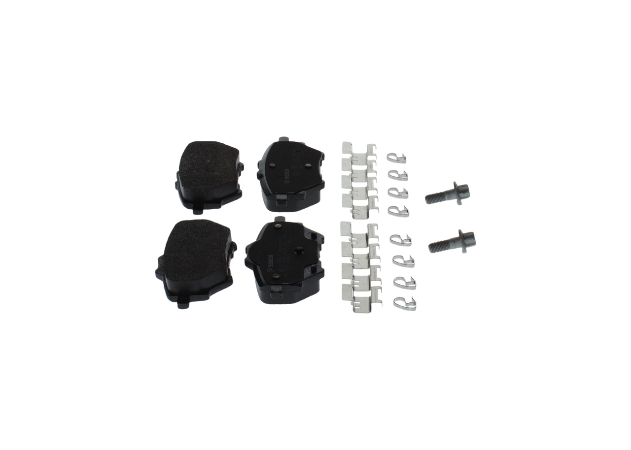 Brake Pad Set, disc brake - 0 986 494 998 BOSCH