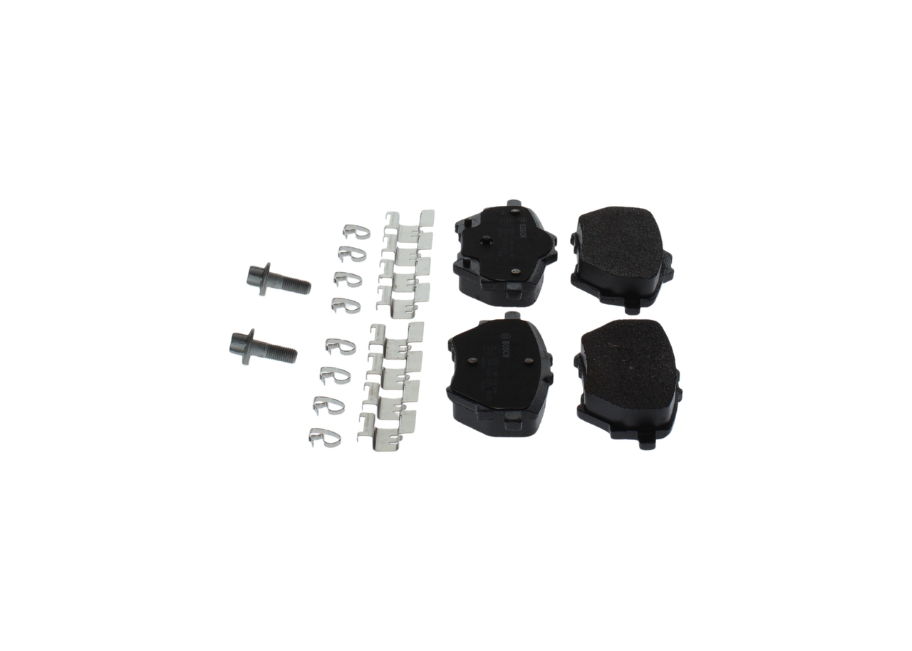 Brake Pad Set, disc brake - 0 986 494 998 BOSCH