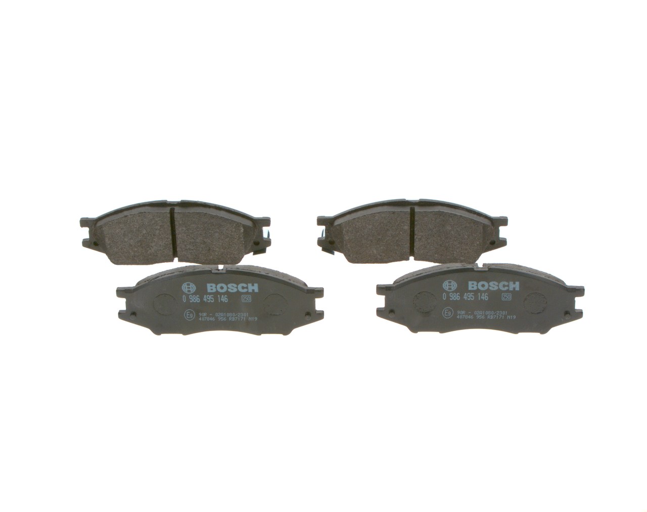 Kit pastiglie freno, Freno a disco - 0 986 495 146 BOSCH