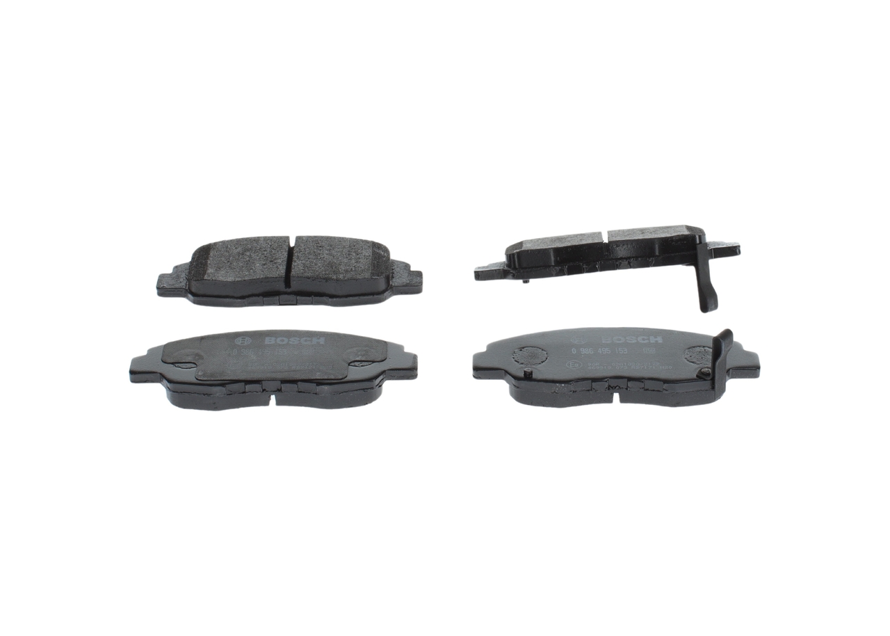 Kit pastiglie freno, Freno a disco - 0 986 495 153 BOSCH
