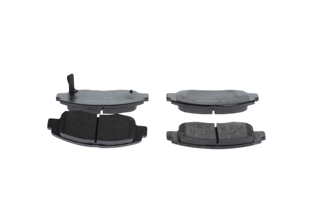 Brake Pad Set, disc brake - 0 986 495 153 BOSCH