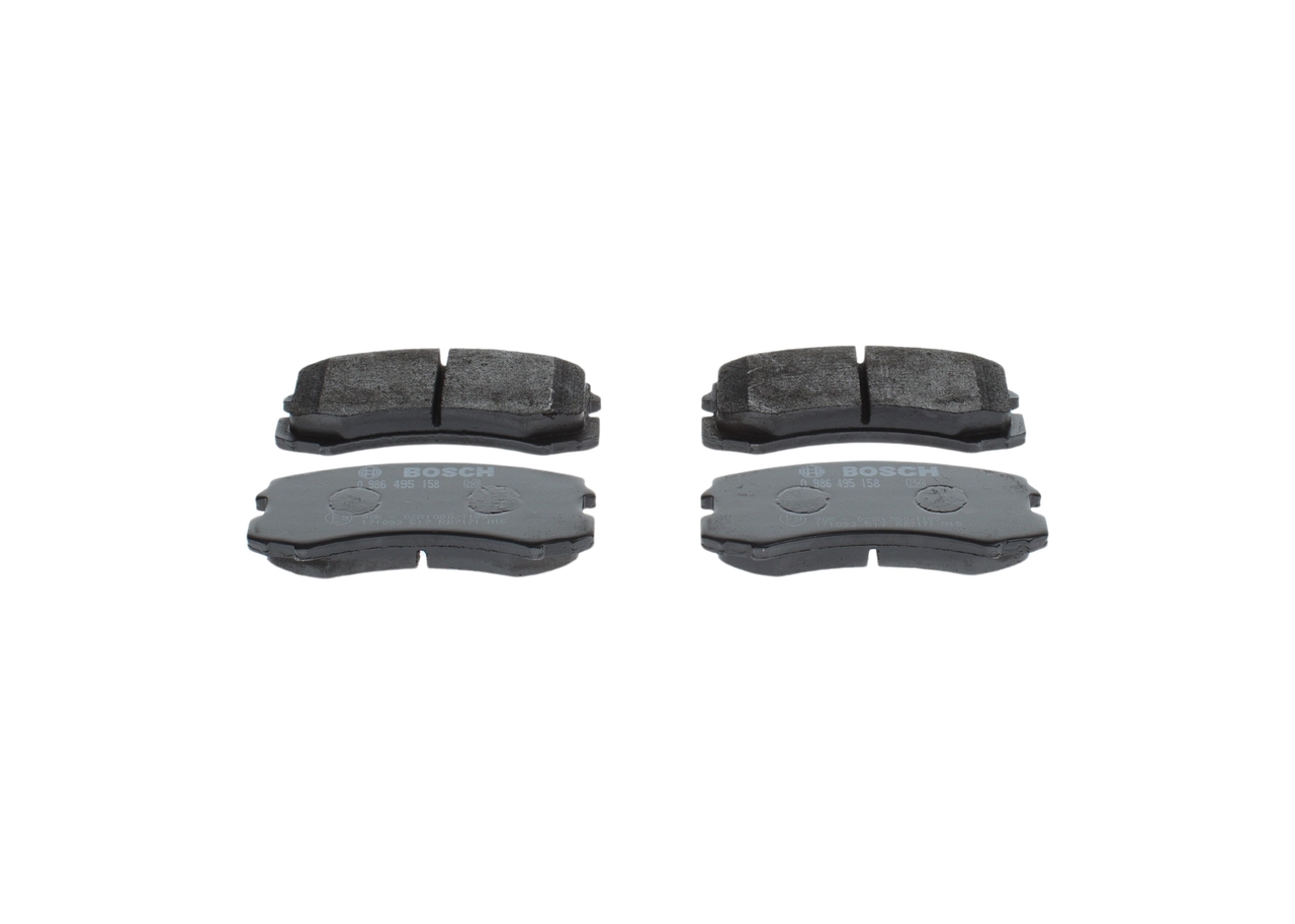 Kit pastiglie freno, Freno a disco - 0 986 495 158 BOSCH